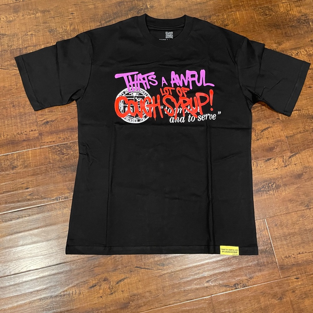 Awful Lot. Cough Syrup Tee Shirt